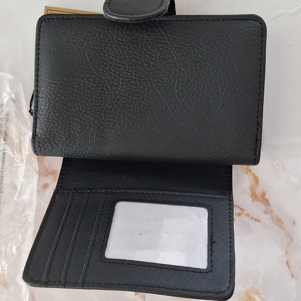 Gold Coast Wallet Black Purse Coin - Picture 4 of 9